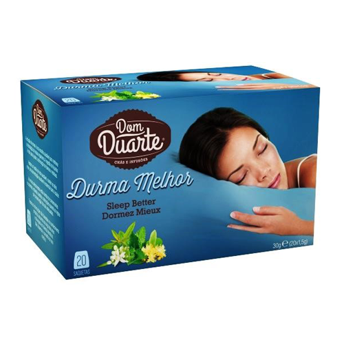 CHÁ D DUARTE DURMA MELHOR 20SAQ