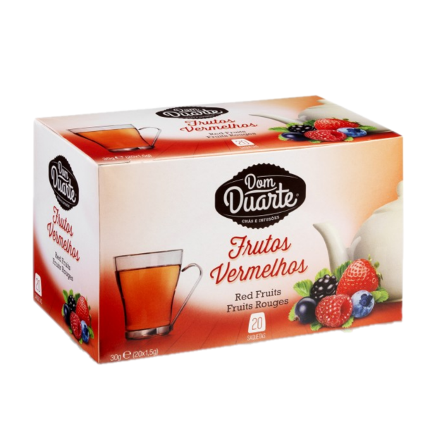 CHÁ D DUARTE FRUTOS VERMELHOS 20SAQ