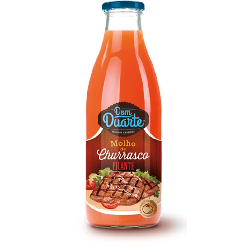 MOLHO CHURRASCO PICANTE DOM DUARTE 500GR