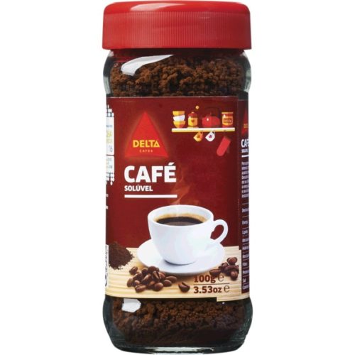 CAFÉ SOLÚVEL DELTA FRASCO 100GR