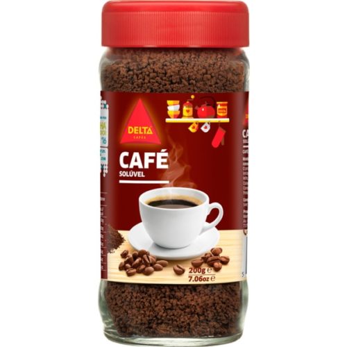 CAFÉ DELTA SOLUVEL FRASCO 200GR