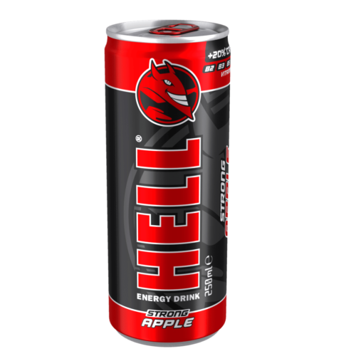 BEB ENER HELL ENERGY APPLE 250ML