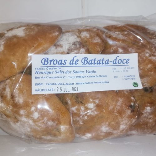 BROA BATATA DOCE VAZÃO 6UN