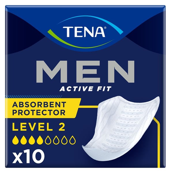 PENSO INCONTINÊNCIA LEVEL2 TENA MEN 10UN