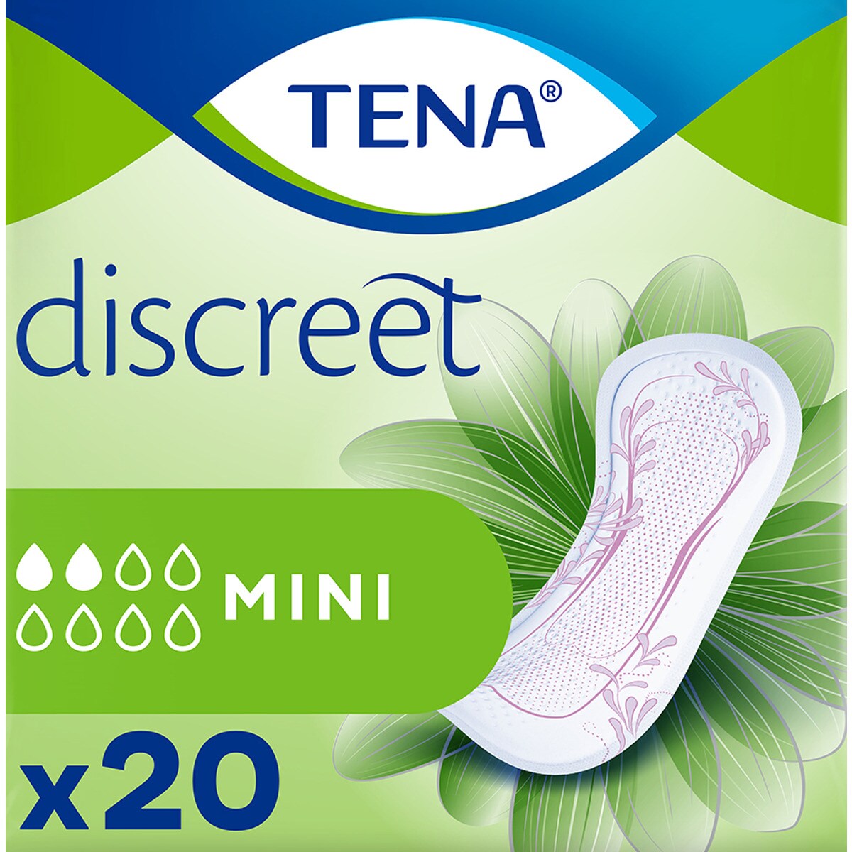 PENSO INCONTINÊNCIA DISCREET MINI TENA LADY 20UN