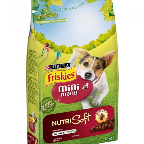 ALIMENTO CÃO FRISKIES MINI MENU SOFT 1,4KG