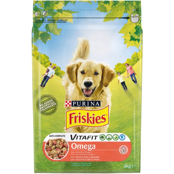 ALIM CÃO FRISKIES OMEGA 3KG