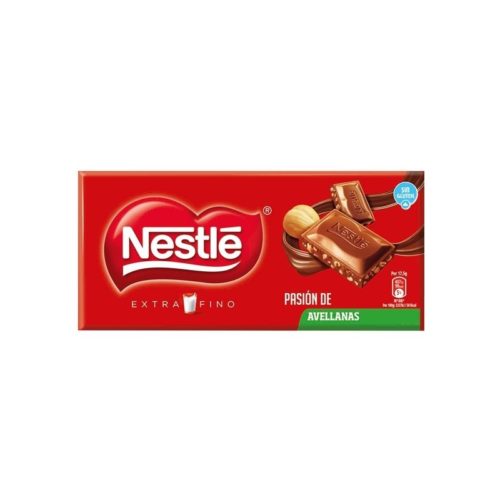 TABLETE CHOCOLATE NESTLE LEITE AVELÃ 123GR
