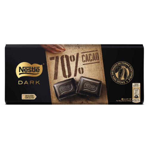 TABLETE CHOCOLATE EXTRAFINO BLACK 70%CACAU NESTLÉ 120GR