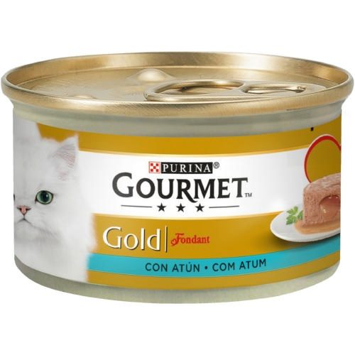 ALIM GATO GOURMET GOLD ATUM FONDANT 85GR