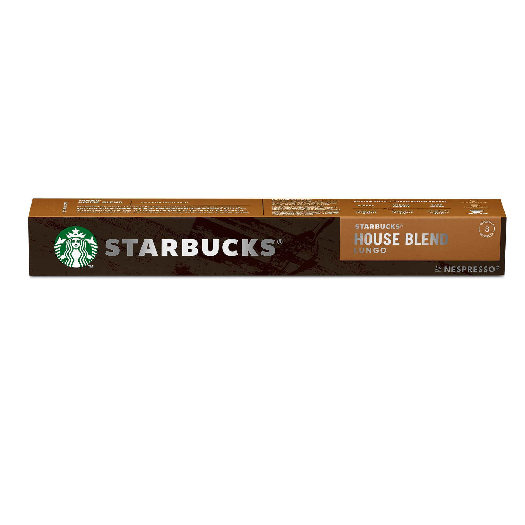 STARBUCKS NESPRESSO LUNGO 10CAPS