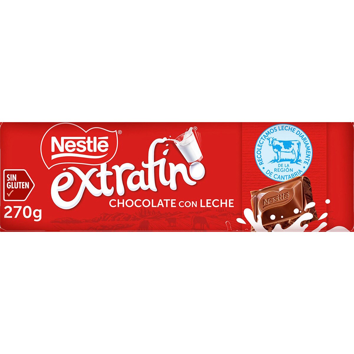 TAB CHOC LEITE NESTLE 270G