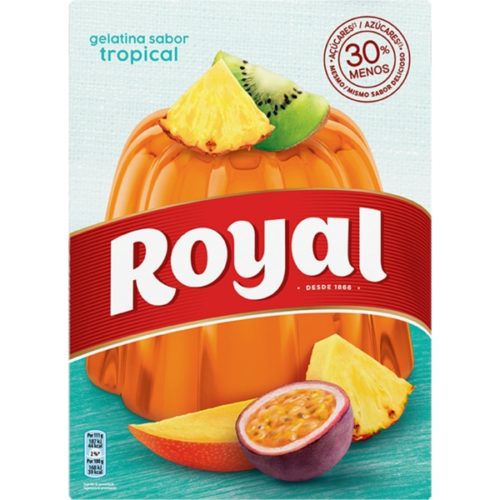 GELATINA FRUTOS TROPICAIS ROYAL 114GR