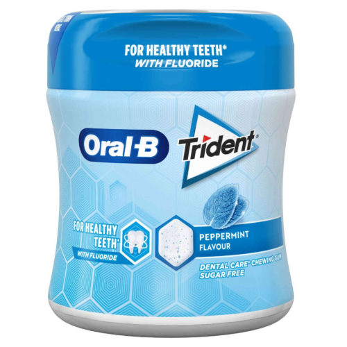 PAST TRIDENT ORAL-B PEPPERMINT BOTTLE 68G