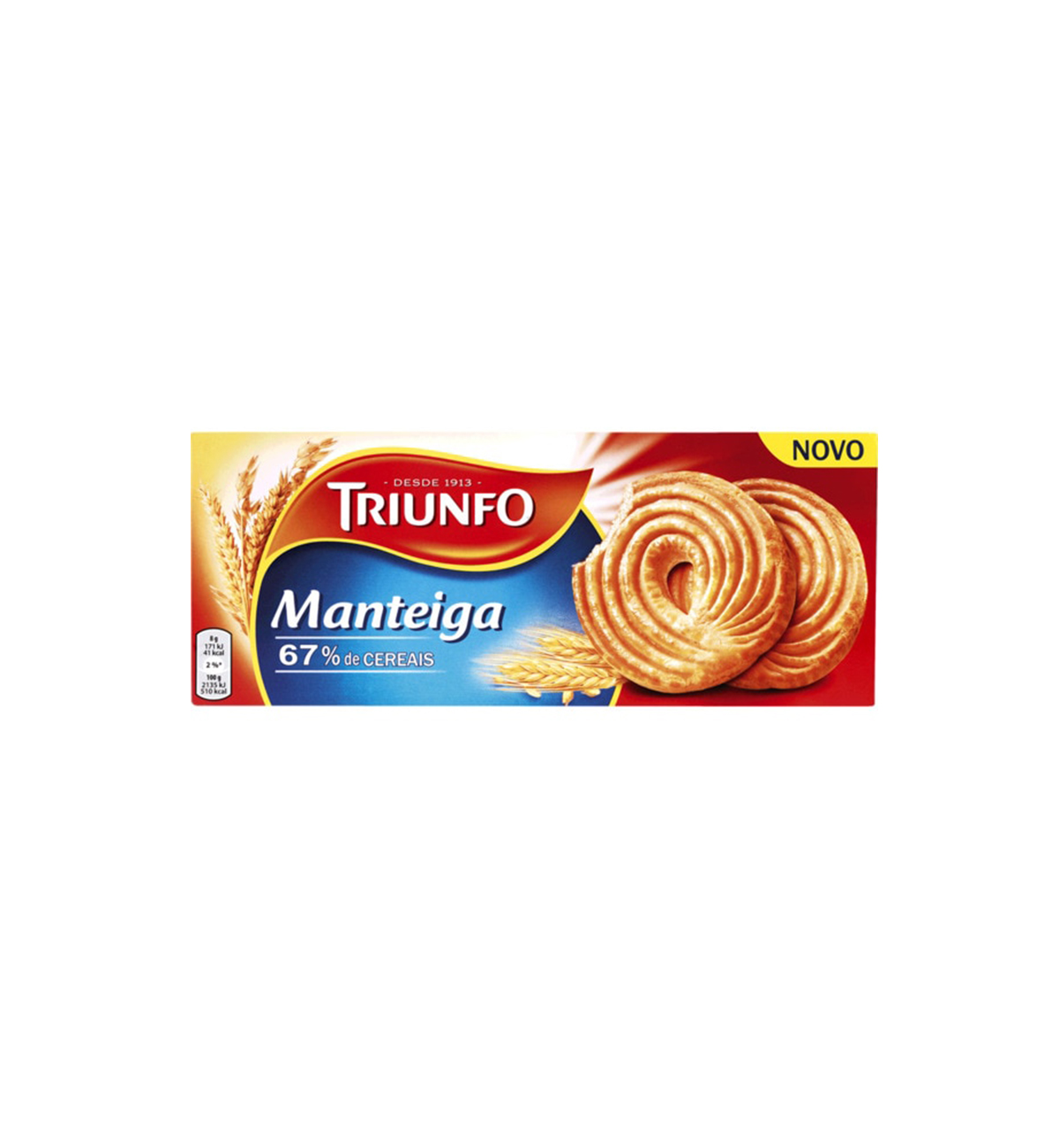 BOLACHA MANTEIGA TRIUNFO 168G