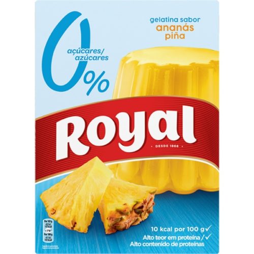 GELATINA ANANAS 0%AÇUCARES ROYAL 31GR