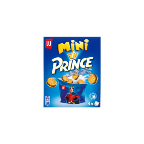 BOLACHA PRINCE MINI RECHEADA 160GR