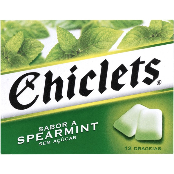 PAST CHICLETS SPEARMINT 17,2G
