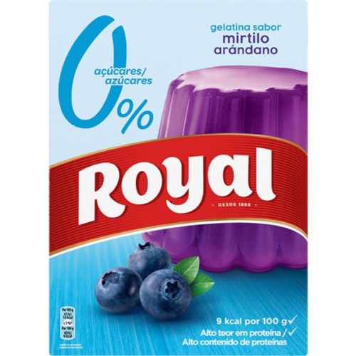 GELATINA MIRTILO 0%AÇUCARES ROYAL 31GR