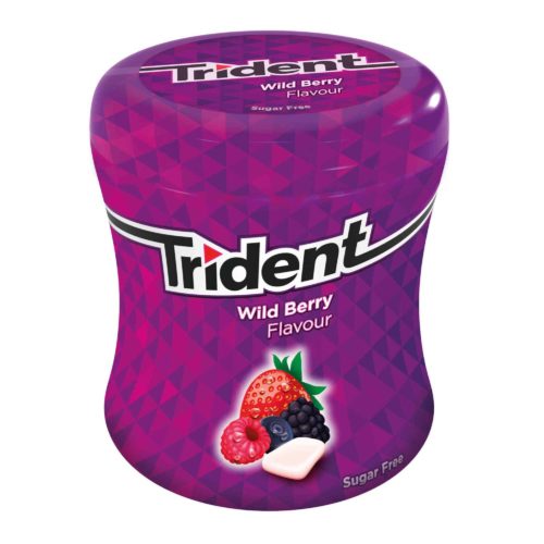 PAST TRIDENT WILD BERRY BOTTLE 82,6G