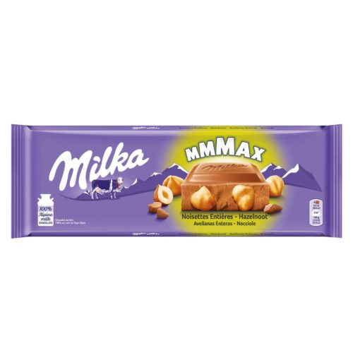 TABLETE CHOCOLATE MILKA AVELÃ 250GR