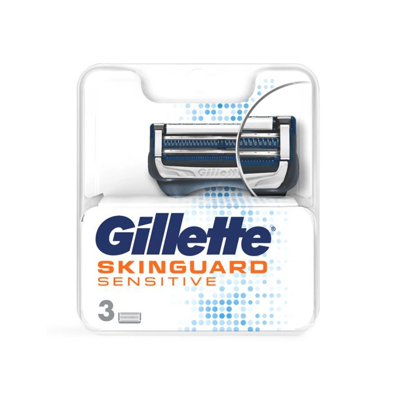 CARREGADOR GILLETTE SKINGUARD SENSITIVE 4UN