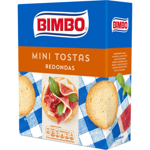 MINI TOSTAS BIMBO REDONDAS 100GR
