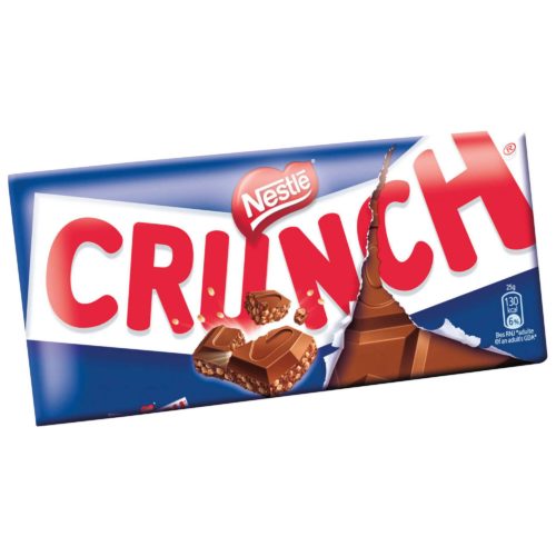 SNACK CHOC NESTLE CRUNCH 100GR