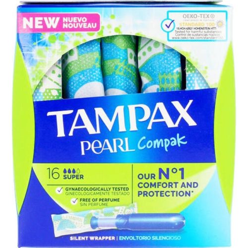 TAMPAX PEARL COMPAK SUPER 16U