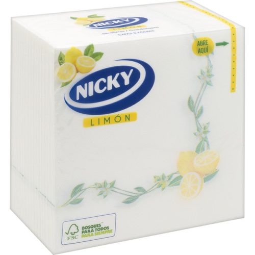 GUARDANAPOS NICKY LIMÃO 65U 33X33