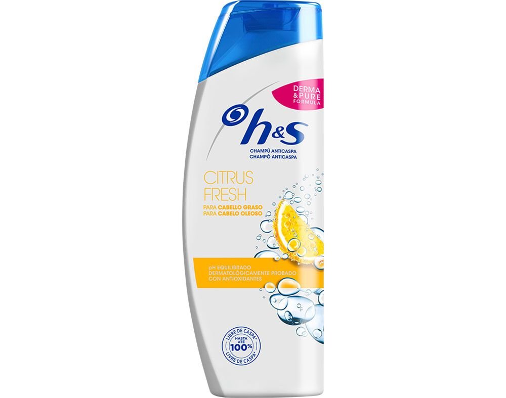 CHAMPO H&S CITRUS FRESH 330ML