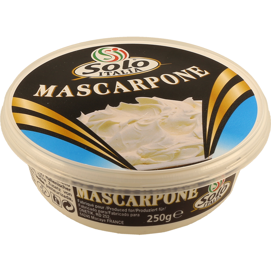 QJ MASCARPONE SOLOITALIA 250GR