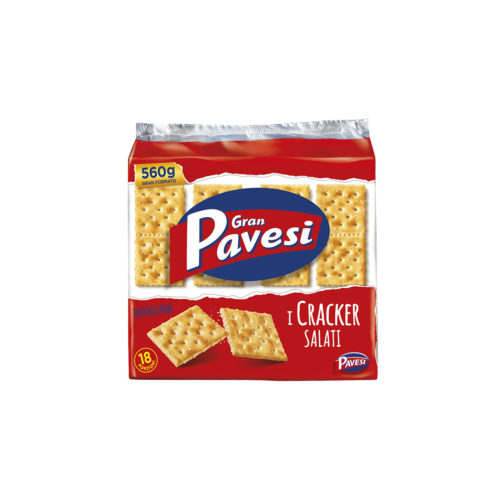 BOLACHA CRACKER COM SAL GRAN PAVESI 560GR