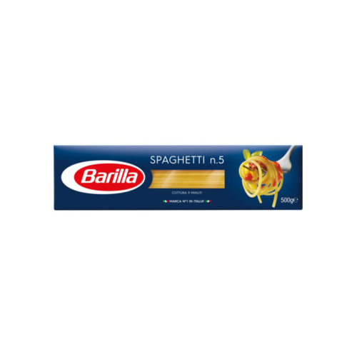 MASSA SPAGHETTI BARILLA 500GR
