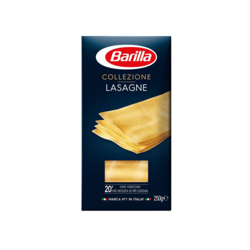 MASSA BARILLA LASANHA SEMOLA 250GR