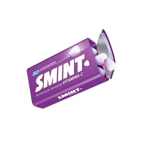 REBUÇADO SMINT FRUTOS VERMELHOS 35G LATA