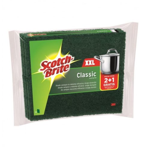 ESF FIBRA VERDE SCOTCH BRITE 2+1 XXL
