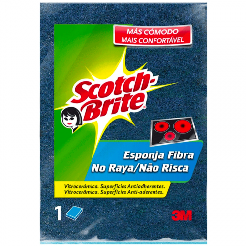 ESF SCOTCH BRITE NÃO RISCA VITRO