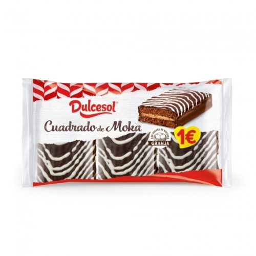 DULCESOL QUADRADO MOKA 186GR