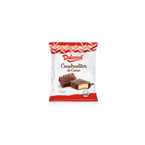 BOL DULCESOL QUADRADITOS CACAO 260GR