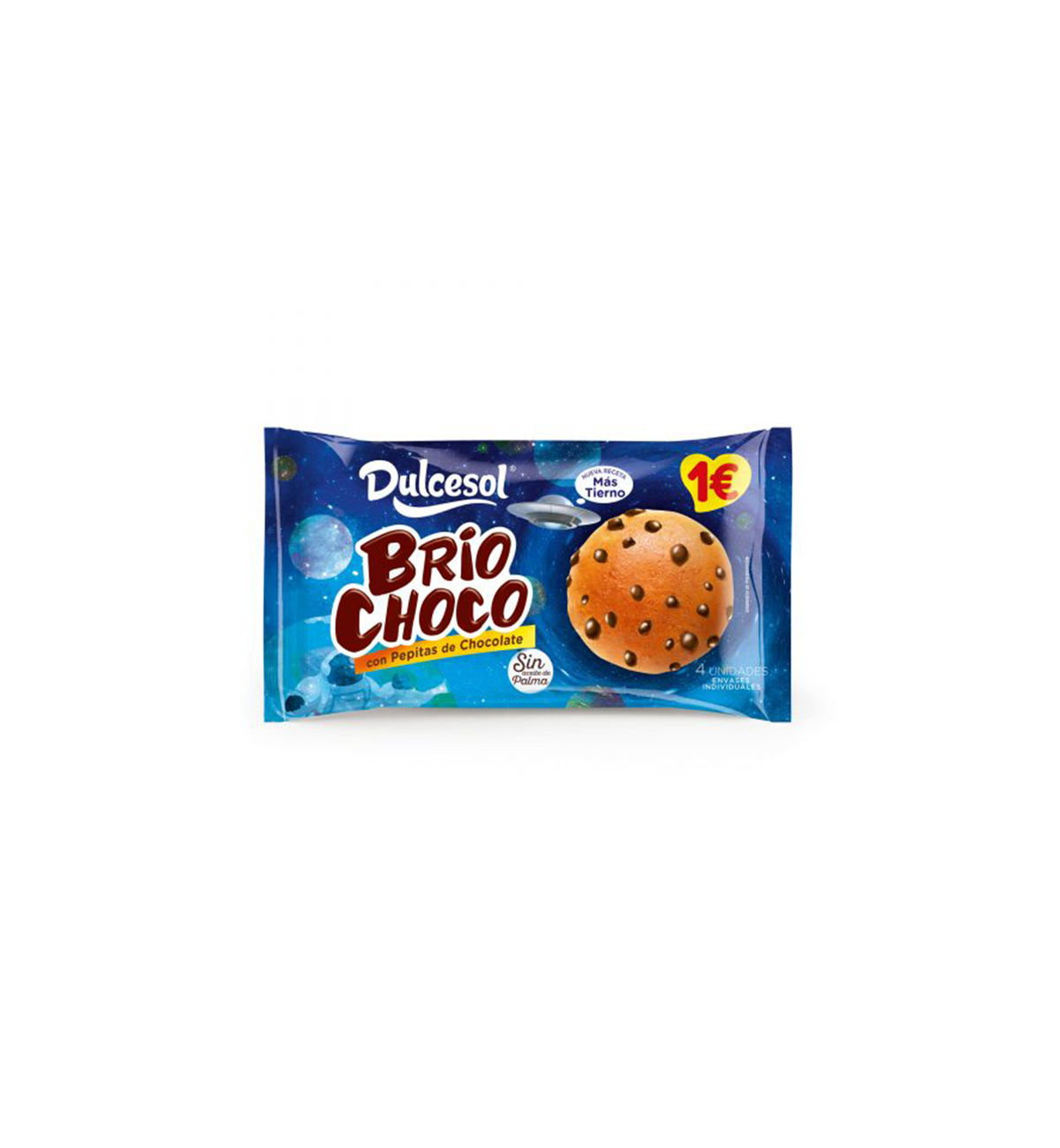 BOLO BRIOCHOCOS DULCESOL 160GR