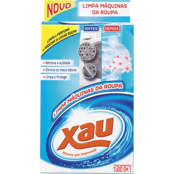 LIMPA MAQUINA ROUPA XAU 250GR