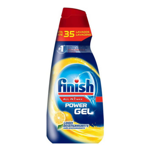 DETERGENTE MAQUINA LOIÇA FINISH GEL ALL IN ONE LIMÃO 700ML