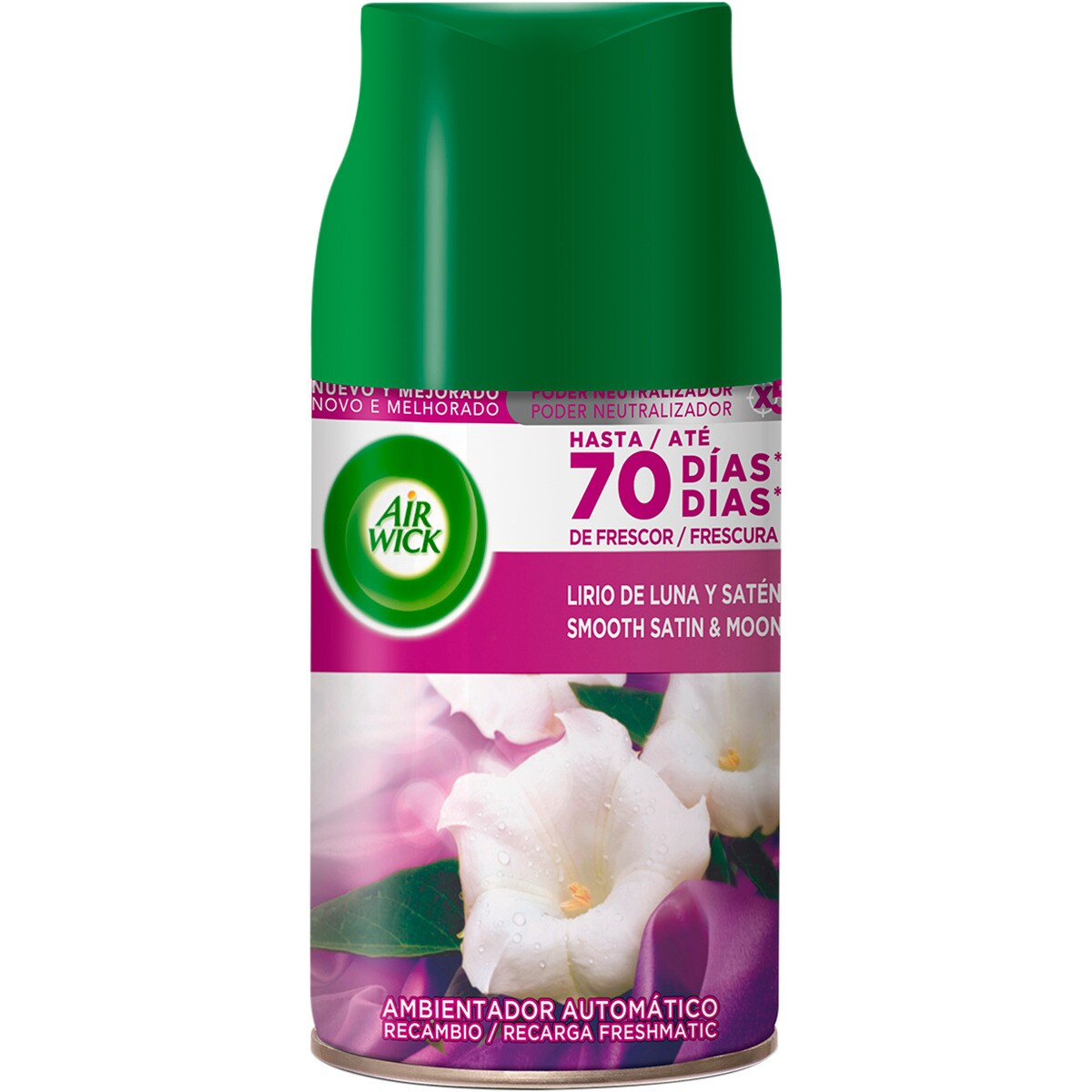 AMBIENTADOR SATIN & MOON SP REC AIRWICK 250ML