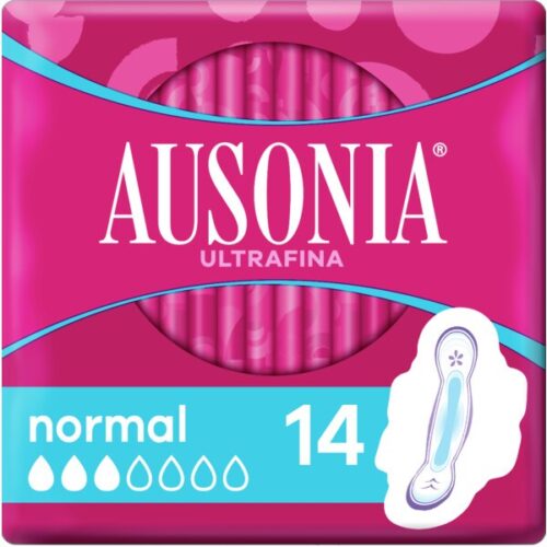 PENSO HIGIENICOS AUSONIA NORMAL COM ALAS 14UN