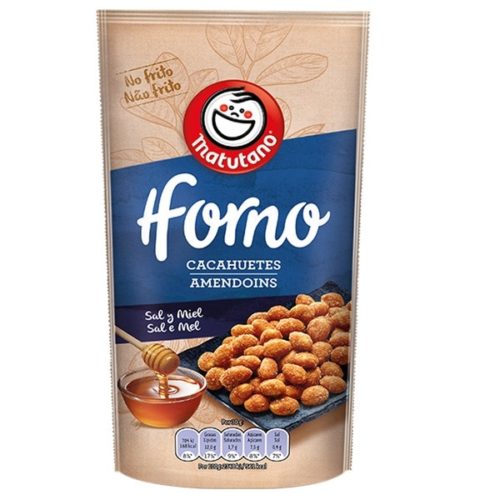 AMENDOIM MEL E SAL FORNO MATUTANO 70GR