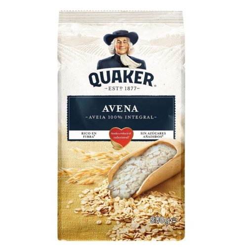 AVEIA 100%INTEGRAL QUAKER 500GR BOLSA