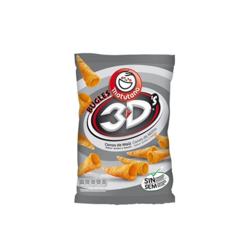 BATATA FRITA BUGLES 3D'S PRESUNTO+QUEIJO LAY'S 85GR