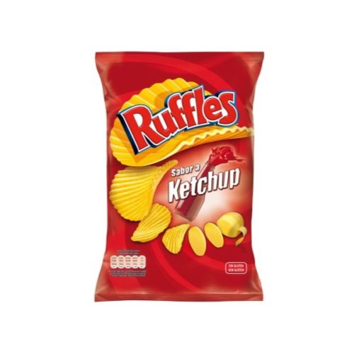 BATATA FRITA RUFFLES KETCHUP 45GR