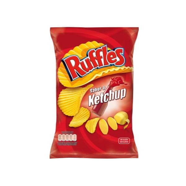 BATATA FRITA RUFFLES KETCHUP 45GR